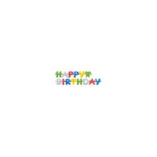 Banner Happy Birthday 140 cm x 11 cm
