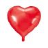 Fóliové srdce červené, 61 cm