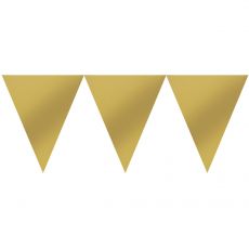Vlaječkový banner zlatý 450 cm