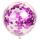 Balónek konfety fialové, 5 ks, 30 cm