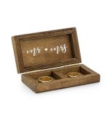 Krabička na snubní prsteny, 10 x 5,5 cm