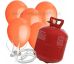 Helium 50 + 50 oranžových balónků
