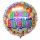 Fóliový balónek HBday 45 cm