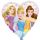 Fóliový balonek PRINCESS, srdce, 43 cm