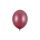 Balónek metalický vínový, 10 ks, 30 cm