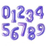 Fóliová čísla fialová
