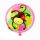 Foliový balonek Monkey love, kulatý, 45 cm