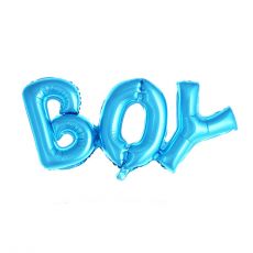 Fóliový balónek BOY 50 cm x 22 cm