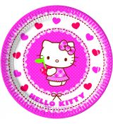 Hello Kitty talířky 8 ks, 20 cm