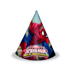 Spiderman party čepičky 6 ks
