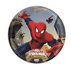 Spiderman talířky 8 ks, 20 cm