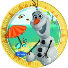 OLAF Summer talířky 8 ks, 20 cm