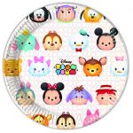 TSUM TSUM talířky 8 ks, 23 cm