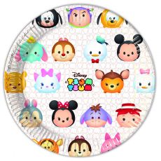 TSUM TSUM talířky 8 ks, 23 cm