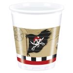 PIRATE´S kelímky 8 ks, 200 ml