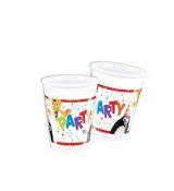 ZOO PARTY kelímky 8 ks, 200 ml