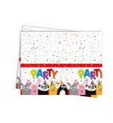 ZOO PARTY ubrus, 120 cm x 180 cm