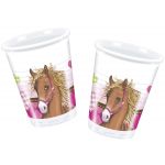 LOVELY HORSE kelímky 8 ks, 200 ml