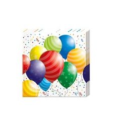 BALLOONS CELEBRATION ubrousky 20 ks,  33 cm x 33 cm