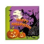 HALLOWEEN ubrousky 20 ks,  33 cm x 33 cm