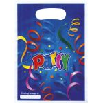 PARTY STREAMERS dárkové tašky 6 ks