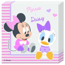 MINNIE INFANT ubrousky 20 ks,  33 cm x 33 cm