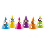 Party čepičky "PŘÍŠERKY", 6 ks, 16 cm