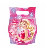 Barbie dárkové tašky 6 ks, 16 cm x 23 cm