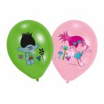 Trollové balonky, 28 cm, 6 ks