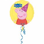 Fóliový balonek PEPPA PIG, kulatý, 43 cm
