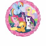 Fóliový balonek MY LITTLE PONY, kulatý, 43 cm
