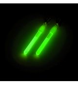 Svítící UV naušnice zelené