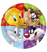 LOONEY TUNES talířky 8 ks, 23 cm