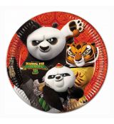 KUNG FU PANDA 3 talířky 8 ks, 23 cm