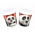 KUNG FU PANDA 3 kelímky 8 ks, 200 ml