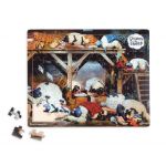 Ovečka Shaun před spaním, puzzle, 100 dílků
