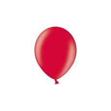 Balónek metalický červený, 23 cm