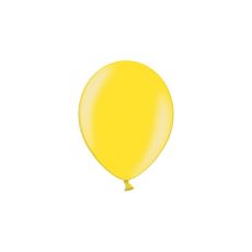 Balónek metalický žlutý, 23 cm