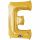 Fóliové písmeno E - zlaté, 40 cm