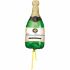 Fóliový balónek Šampaňské a Sklenice na šampaňské 40 cm, mini