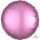 Fóliový balónek koule metalická růžová, 43 cm