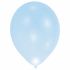 LED balónek modrý 5 ks, 30 cm