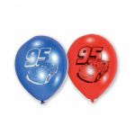 CARS balonky 6 ks, 23 cm