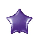 Fóliový balónek hvězda fialová 48 cm