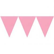 Vlaječkový banner růžový, 457 cm