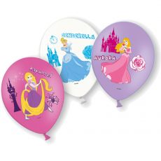 Balonky Princess, 28 cm, 6 ks, mix barev