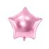 Fóliový balónek hvězda světle růžová 48 cm
