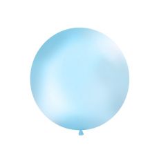 Obří balónek světle modrý, 1 m