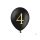 Balónek černý se zlatým č. 4