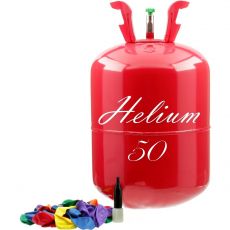 Helium do balónků BigParty 50 + 50 balónků